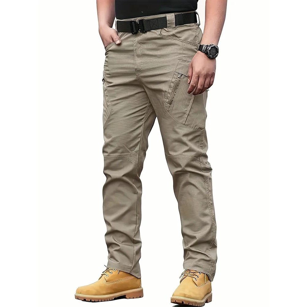 Men's multifunctional pocket tactical pants, wear-resistant