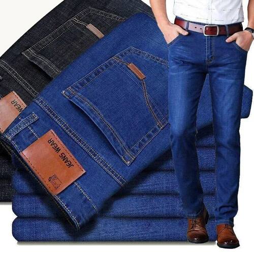2024 NEW Men's Fashion Business Jeans Classic Style Casual S