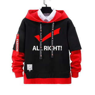 学习满分对号考的全会蒙的全对考试假两件连帽卫衣男女儿童装外套