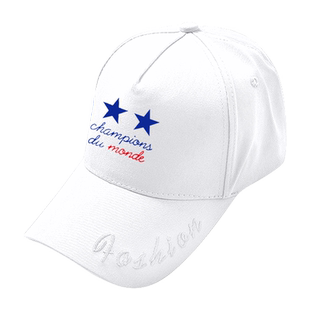 法国队高卢雄鸡姆巴佩足球迷棒球帽子男女儿童装学生防晒帽鸭舌帽