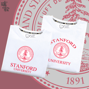 学生款 美国斯坦福大学名校Stanford纪念短袖 男女儿童装 T恤衫 半袖