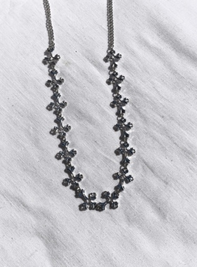 青岛外贸流行饰品欧美原单个性小众设计热卖抽象十字热卖精品项链