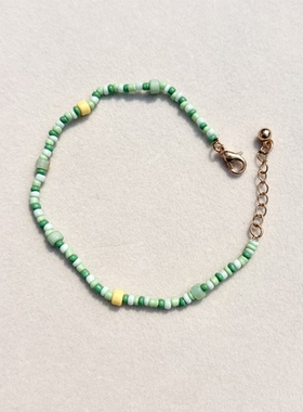 青岛外贸流行饰品欧美原单个性小众设计热卖简约复古米珠精品手链