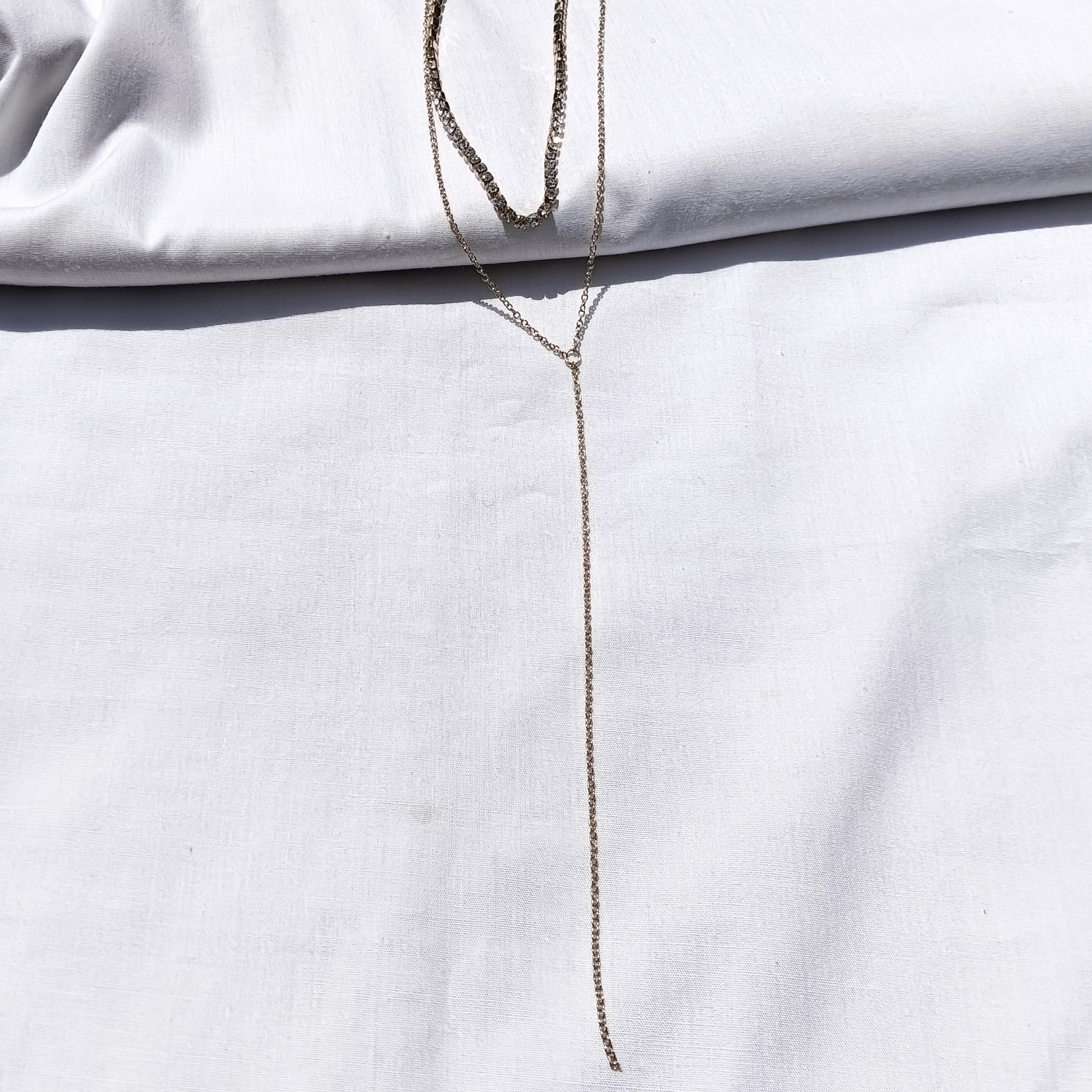 青岛外贸流行饰品欧美原单正品个性小众宝石链多层流苏精品项链