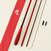 兆并继竿进口碳素28调插节竿先调子超轻超细野钓休闲鲫鱼竿鲤鱼竿