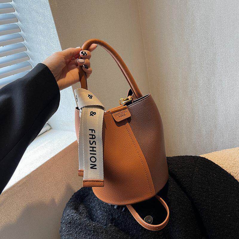 高级感网红菜篮子水桶包小包包女包2025新款潮时尚小众手提斜挎包