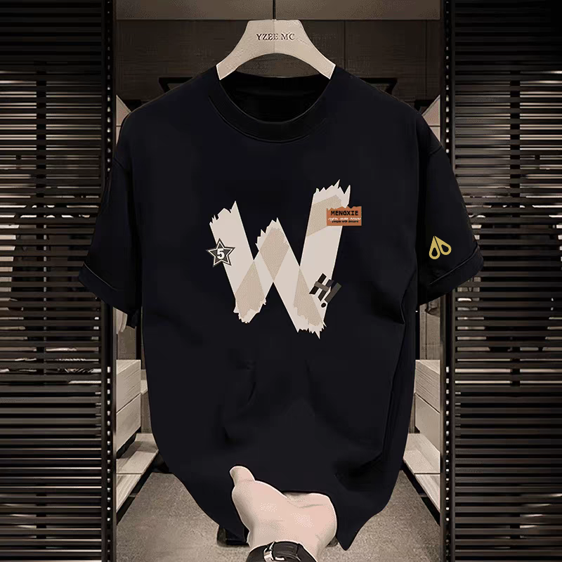 剪刀四季美式风字母印花短袖T恤男女款夏季新款宽松百搭纯棉上衣,女装/女士精品,T恤,淘宝优惠券,粉丝福利购,淘宝优惠卷