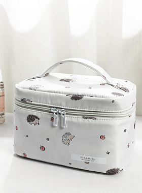 TIRAMISU化妆包女便携大容量高级感化妆袋旅行洗漱包化妆品收纳包