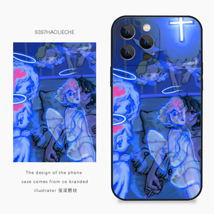 9397号列车x插画师：摇滚糖块联名5正版手机壳适用于苹果17Promax16Promax15华为p60p70pro小米17vivooppo