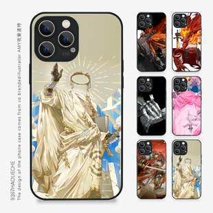 9397号列车 AMY吹骨波特 原创插画手机壳适用于苹果17Promax16Promax15pro14华为p50p60p70pro小米13vivo