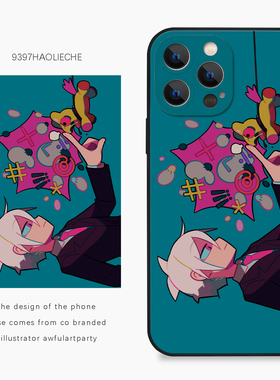 9397号列车x插画师：awfulartparty联名1正版手机壳适用于苹果17Promax16Promax15华为p60p70小米17vivooppo