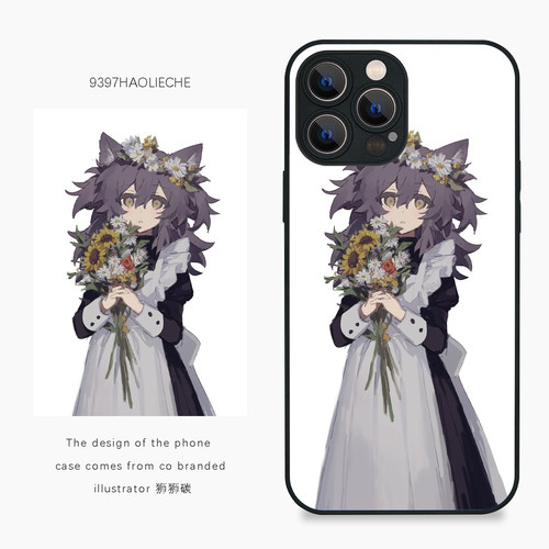 正版插画手机壳适用于苹果