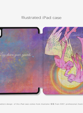 9397佐佑ipad平板壳适用于ipadpro2018/2020/2024 10.9 11寸12.9寸13寸黑色机壳