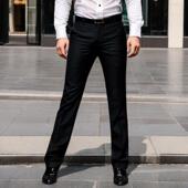 修身 长裤 直筒男西裤 西装 春秋季 垂感免烫男装 青年商务弹力韩版 裤 子