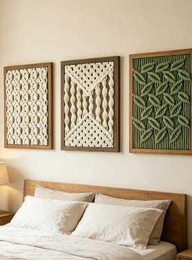Cotton Woven Wall Hanging Decor Tabletop Wall Mount Picture