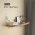 Walnut Color 30X15Cm Comes with Three Installation Accessories