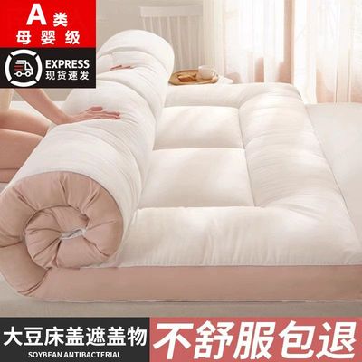 Soybean fiber mattress home floor soft sleeping pad cushion