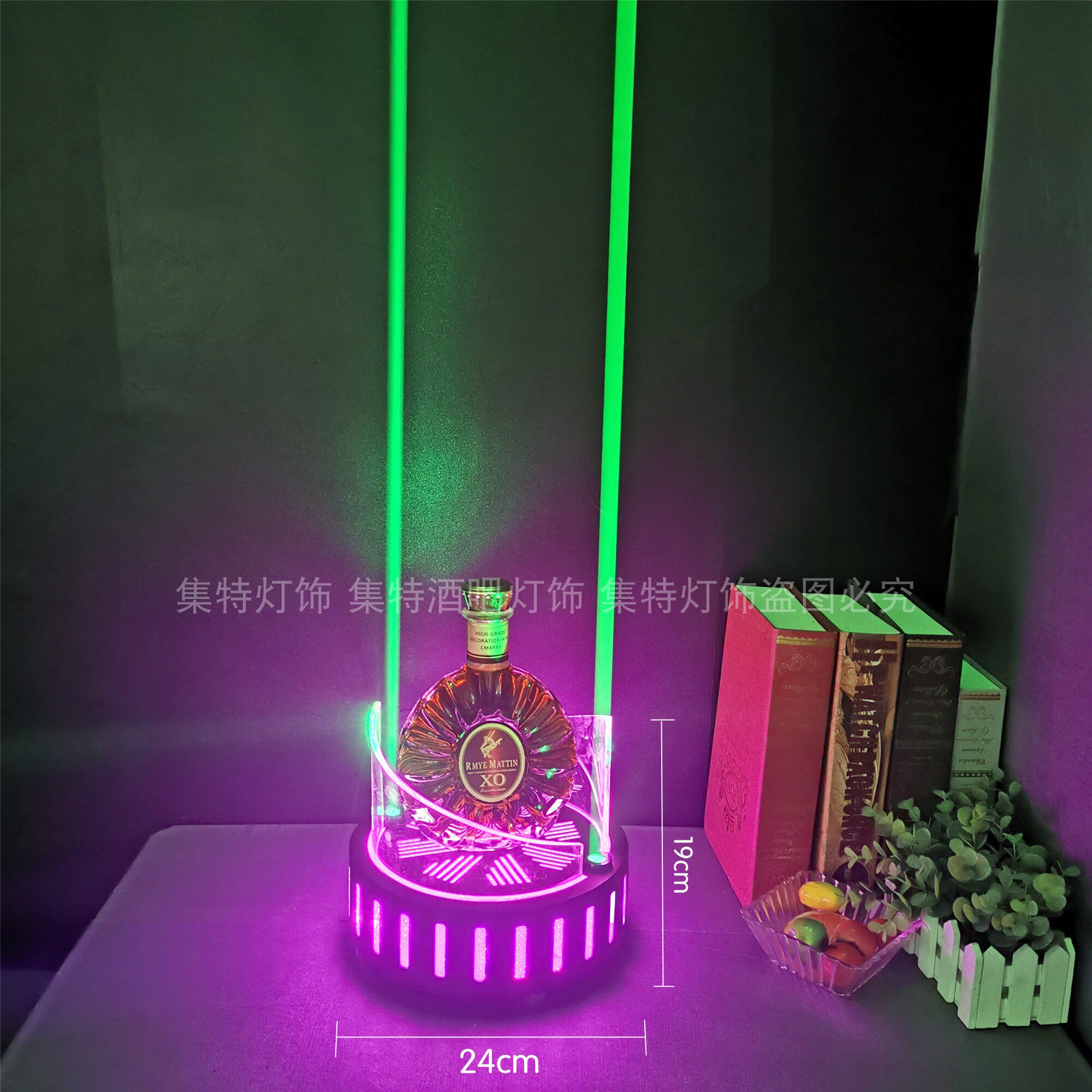 酒吧底座激光不锈钢高端