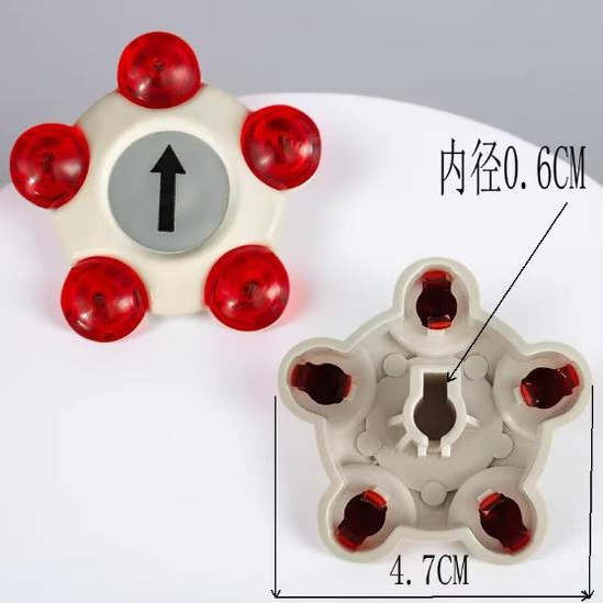 适用海尔配件波轮单桶洗衣机旋钮 XPM30-2008全新定时器旋纽 4161