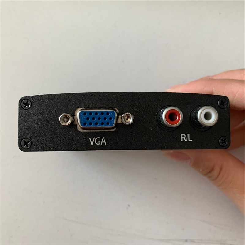 换实H物展转示VG148转A转清D视I台入器连接电投影模拟高输传M稳输