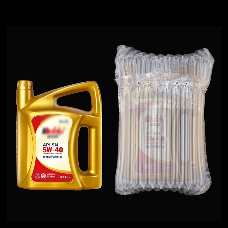 POO4气3防0c非柱m柱防气泡4机油气柱L袋气卷震材摔囊1自粘柱膜