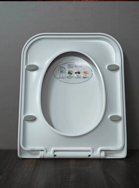 通用箭牌马桶盖板AB1170/1295脲醛缓降静音加厚UF坐便器盖子配件