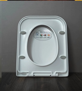 通用箭牌马桶盖板AB1170/1295脲醛缓降静音加厚UF坐便器盖子配件