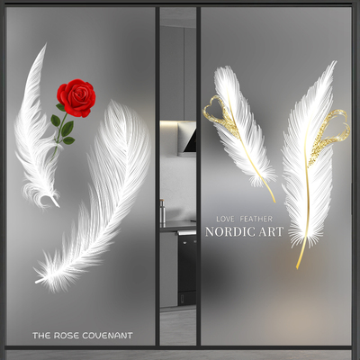 窗户玻璃贴纸透光不透明浴室防窥视卫生间防走光厨房推拉门贴膜