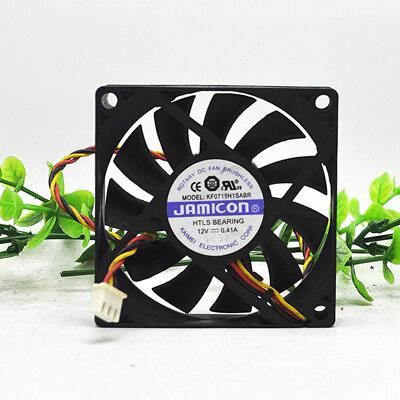 全新现货JAMICON 12V 0.41A UPS风扇 KF0715H1SABR 7CM