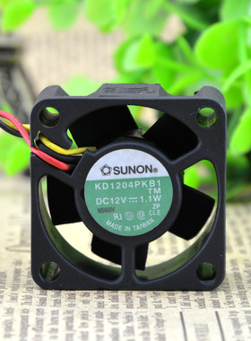 KD1204PKB1 12V 1.1W 4CM 4020 40*40*20 3线 风扇