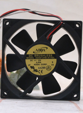 12V 0.25A 8025 AD0812HB-A73GL 投影仪 主板 电源 8cm风扇
