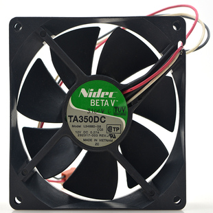 TA350DC 9025 12V 0.27A 9cm Nidec 變頻器散熱風扇 L34880