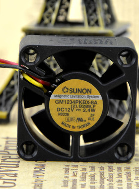 4厘米 GM1204PKBX-8A 12V 2.4W 4020 交换机 电源风扇