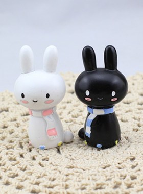兔子生日礼物创意道具家居装饰