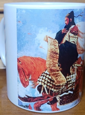 水浒传摆件摆件茶杯水浒传纪念品