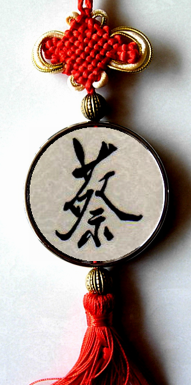 蔡字汽车挂链装饰品挂牌收藏品礼品百家姓礼物工艺品汉字中国结