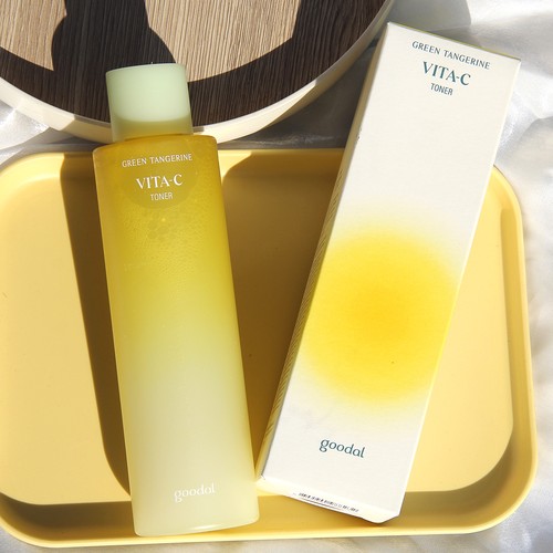 果达儿青橘维C爽肤水提亮去黄气