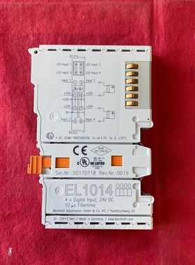 eckhoff EL1014 四输入模块24V工业备件