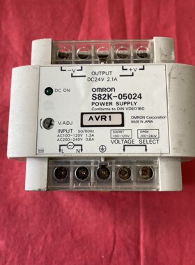 二手原装拆机欧姆龙S82K-05024电源,输出24V 2.工业备件