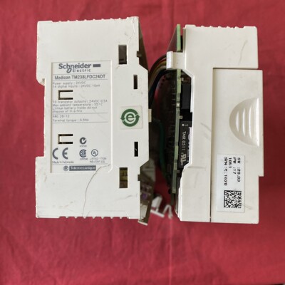 【施耐德TM238LFDC24DT PLC】二手拆机设备，功工业备件