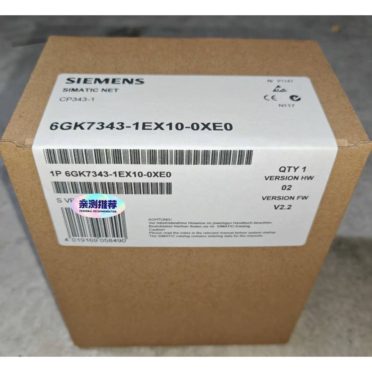 6GK7 343-1EX10-0XE0，西门子SIMATIC工业备件