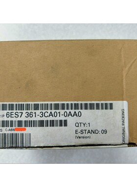 6ES7 361-3CA01-0AA0 西门子 A年 原装原工业备件