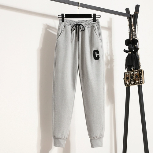 Утечка чистого склада ~ столовая отключен из хвоста одиночной иностранной торговли женская хлопковая спортивная одежда.