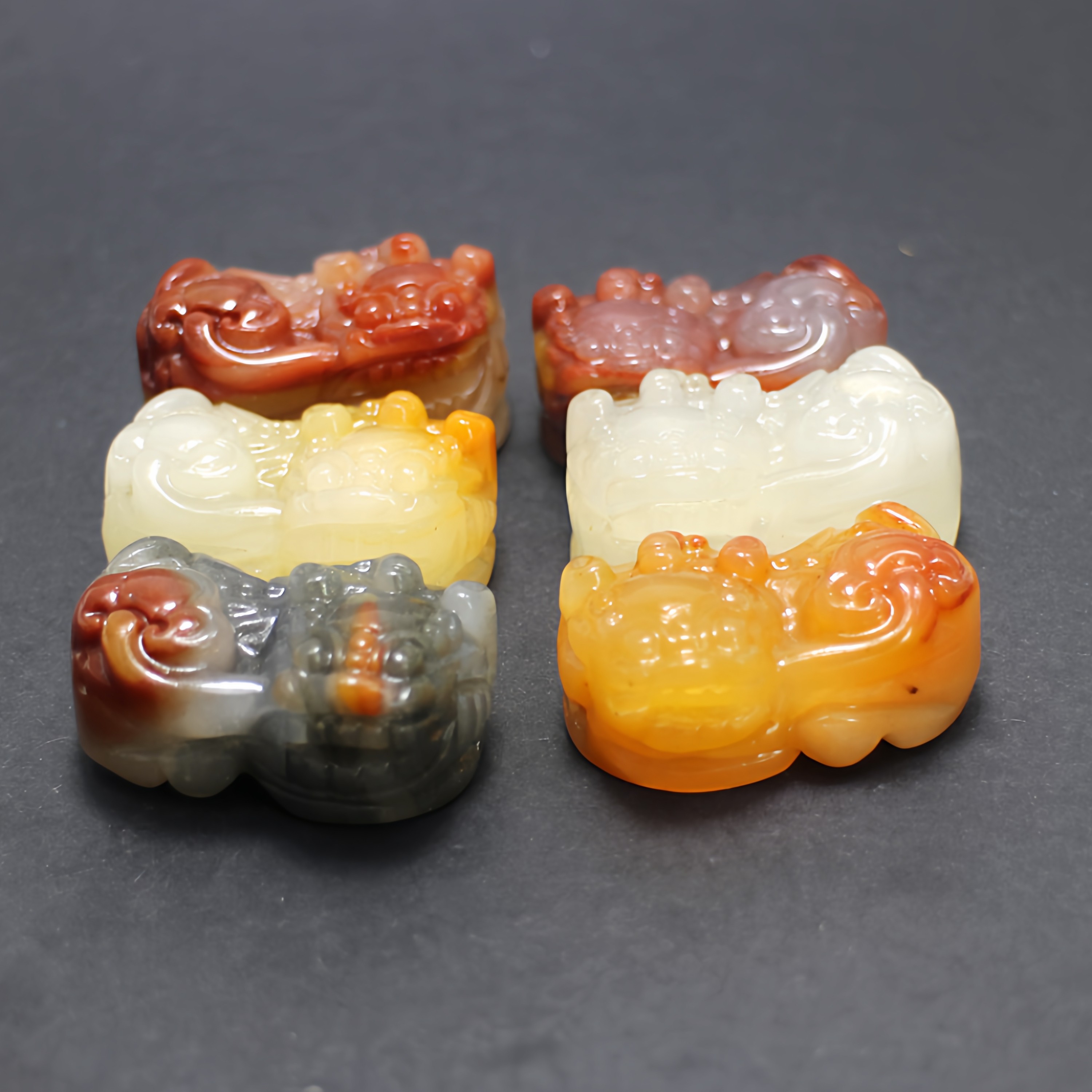 云南龙陵黄龙玉貔貅吊坠项链