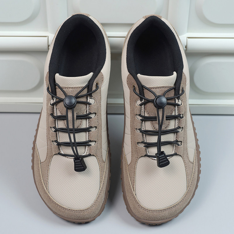 外贸赤足跑鞋男4E宽楦运动户外鞋