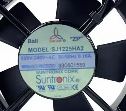 SJ1225HA2/HA1全新台湾三巨220V/110V机柜轴流12025散热风扇0.10A