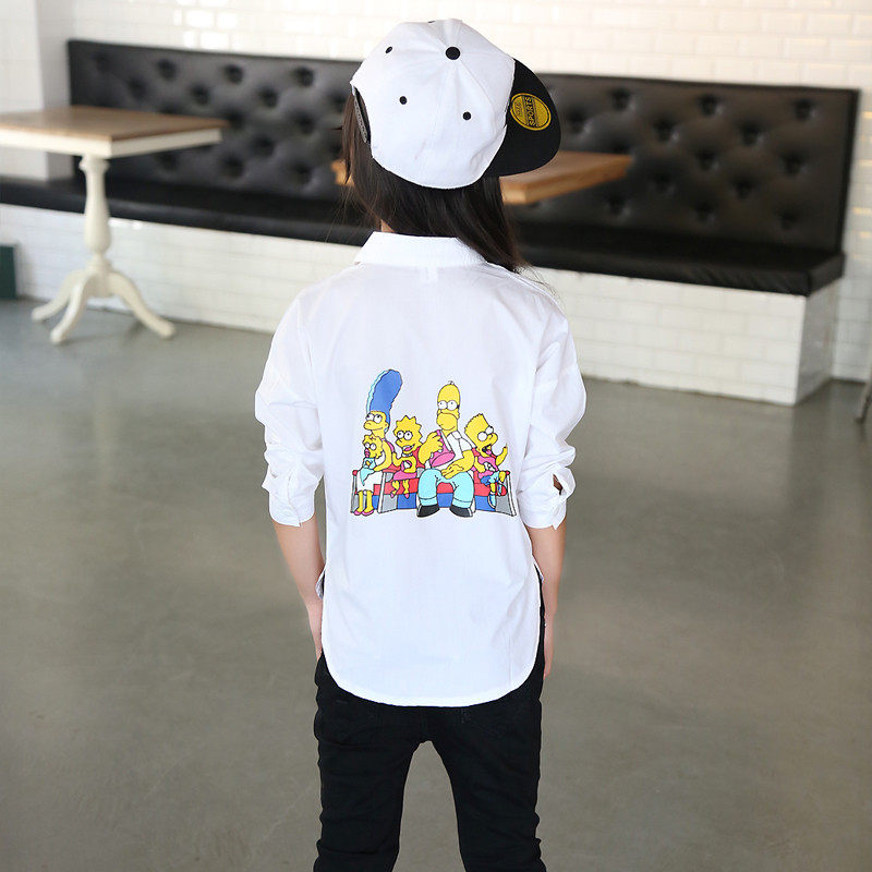 Chemise fille à manche longue - Ref 2084857 Image 5