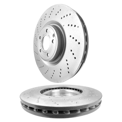 布雷博brembo打孔盘奔驰CLS