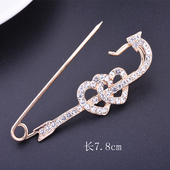 扣大别针蝴蝶彩钻珍珠胸针满钻防走光胸花配饰 上市开衫 韩版 新款