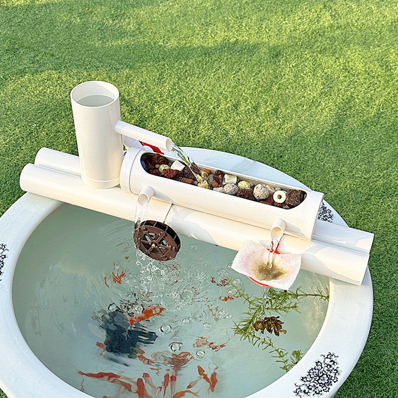 小型净水滴流盒鱼缸过滤器静音